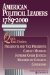 American Political Leaders 1789-2000 cover