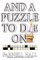 And a Puzzle to Die on : A Puzzle Lady Mystery cover