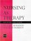 Nursing As Therapy cover