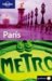 Lonely Planet Paris : Metro cover