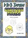1-2-3 Draw Cartoon Faces : A Step-by-step Guide cover
