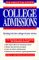 College Admissions cover