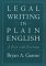 Legal Writing in Plain English : A Text With Exercises cover
