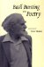 Basil Bunting on Poetry cover