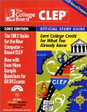 Clep Official Study Guide 2003 [Click for larger image]