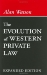 The Evolution of Western Private Law cover
