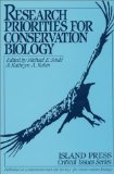 Research Priorities for Conservation Biology [Click for larger image]