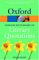 The Oxford Dictionary of Literary Quotations