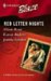 Red Letter Nights : Luv U Madly Deliver Me Signed, Sealed, Seduced cover