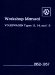 Workshop Manual : Volkswagen Types 11, 14, and 15  1952-1957 cover