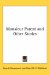 Monsieur Parent And Other Stories cover