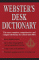 Webster's Desk Dictionary cover