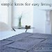 Simple Knits for Easy Living cover