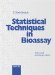Statistical Techniques in Bioassay cover
