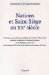 Nations Et Saint-Siege Au XXe Siecle : Actes Du Colloque cover
