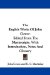 The English Works of John Gower : Edited from the Manuscripts, With Introduction, Notes and Glossary cover