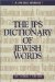 Jps Dictionary of Jewish Words cover