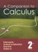 A Companion to Calculus cover