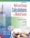 Math And Dosage Calculations for Medical Careers : Student cover