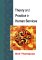 Theory and Practice in Human Services cover