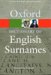 A Dictionary of English Surnames cover