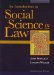An Introduction to Social Science in Law cover