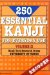 250 Essential Kanji : For Everyday Use cover