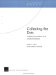 Collecting the Dots : Problem Formulation and Solution Elements cover