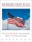 Honor Our Flag : How to Care For, Fly and Otherwise Respect the Stars cover