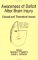 Awareness of Deficit After Brain Injury : Clinical and Theoretical Issues cover