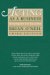Acting As a Business : Strategies for Success cover