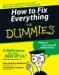 How To Fix Everything For Dummies cover