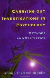 Carrying Out Investigations in Psychology : Methods and Statistics [Click for larger image]