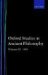 Oxford Studies in Ancient Philosophy cover
