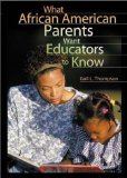 What African American Parents Want Educators to Know [Click for larger image]