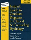 Insider's Guide to Graduate Programs in Clinical and Counseling Psychology : 1998/1999 [Click for larger image]