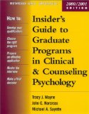 Insider's Guide to Graduate Programs in Clinical and Counseling Psychology, 2000/2001 [Click for larger image]