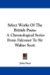 Select Works of the British Poets : A Chronological Series from Falconer to Sir Walter Scott cover