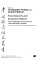 Food Security and Economic Reform : The Challenges Facing China's Grain Marketing System cover