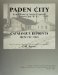 Paden City Glass Manufacturing Company, Paden City, W. Va : Catalogue Reprints from the 1920s from the Private Collection of Longtime Paden City Glassworker O.O. Brown cover