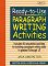 Ready-To-Use Paragraph Writing Activities : Unit-3 cover