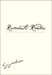 Romantic Readers : The Evidence Of Marginalia cover