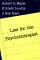 Law for the Psychotherapist cover