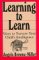 Learning to Learn : Ways to Nurture Your Child's Intelligence cover