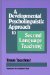 A Developmental Psycholinguistic Approach to Second Language Teaching cover
