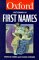 A Dictionary of First Names