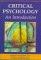 Critical Psychology : An Introduction cover