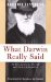 What Darwin Really Said cover