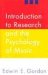 Introduction to Research and the Psychology of Music cover