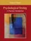 Psychological Testing : A Practical Introduction cover